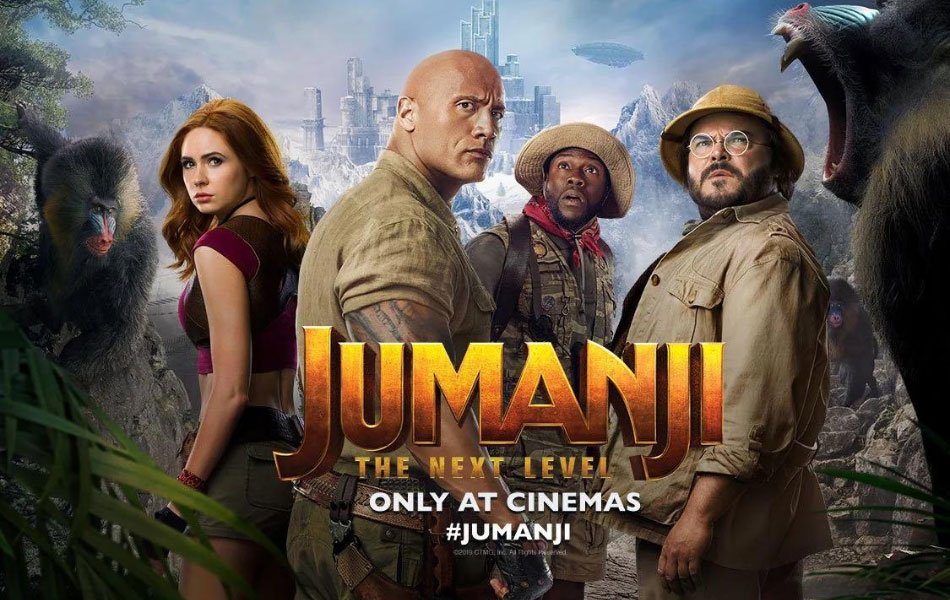 Jumanji The Next Level Available to Watch on Jio Cinema