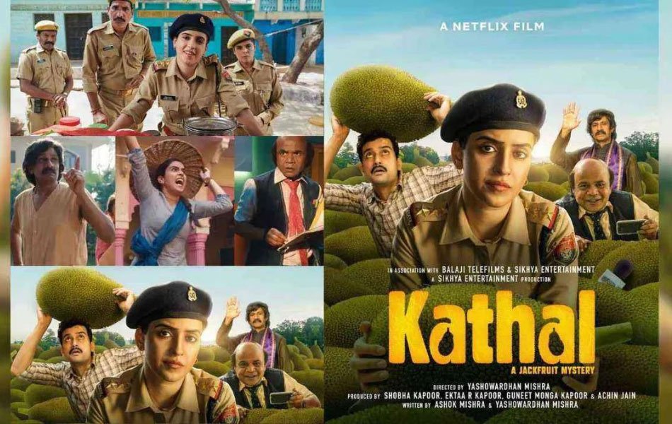 Kathal Available to watch on Netflix