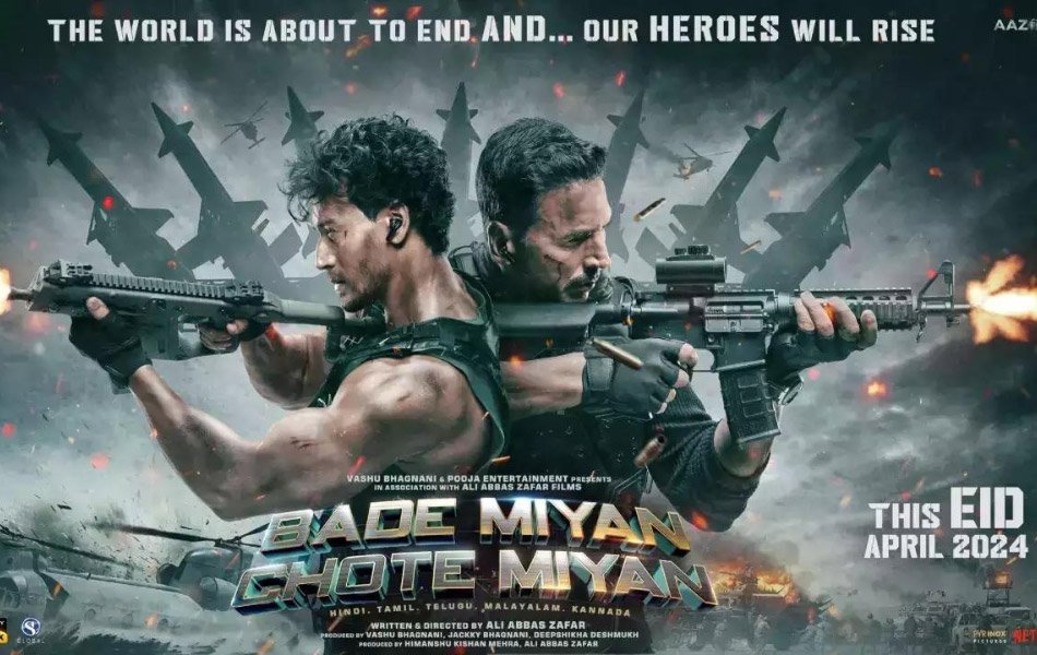 Bade Miyan Chote Miyan Bollywood Movie Trailer Release