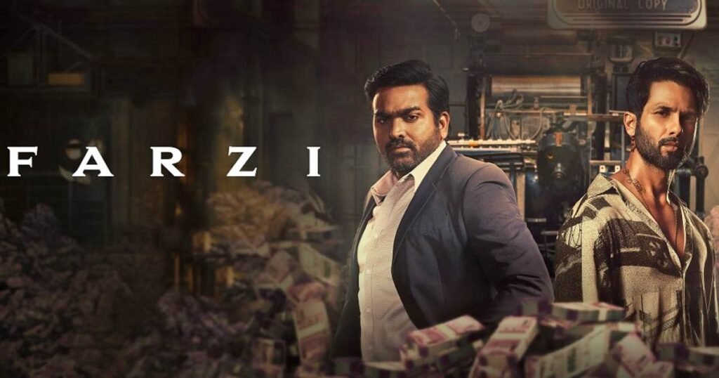 Farzi Bollywood Thriller TV Series on Amazon Prime 