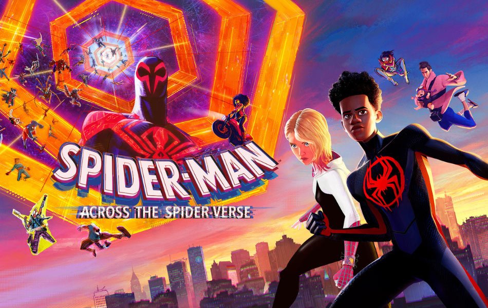 Spider Man Across the Spider Verse Animated Movie on Netflix