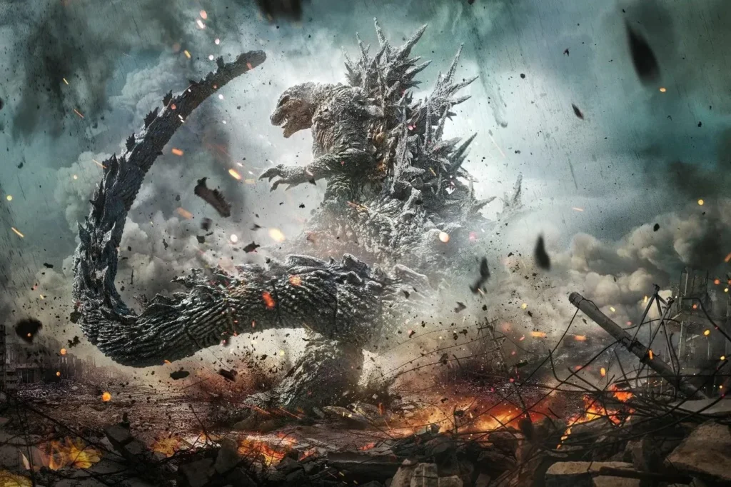 Godzilla Minus One Japanese Movie on Netflix