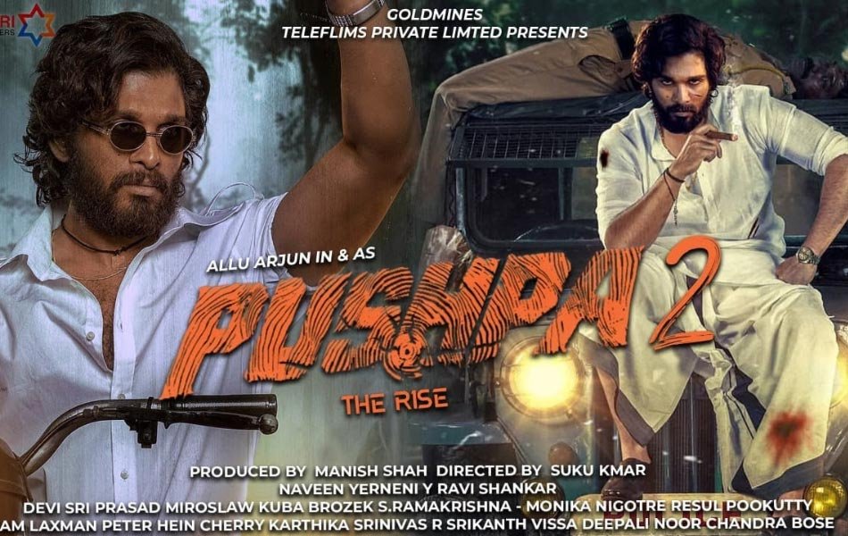 Pushpa 2 Telugu Movie New Poster Released