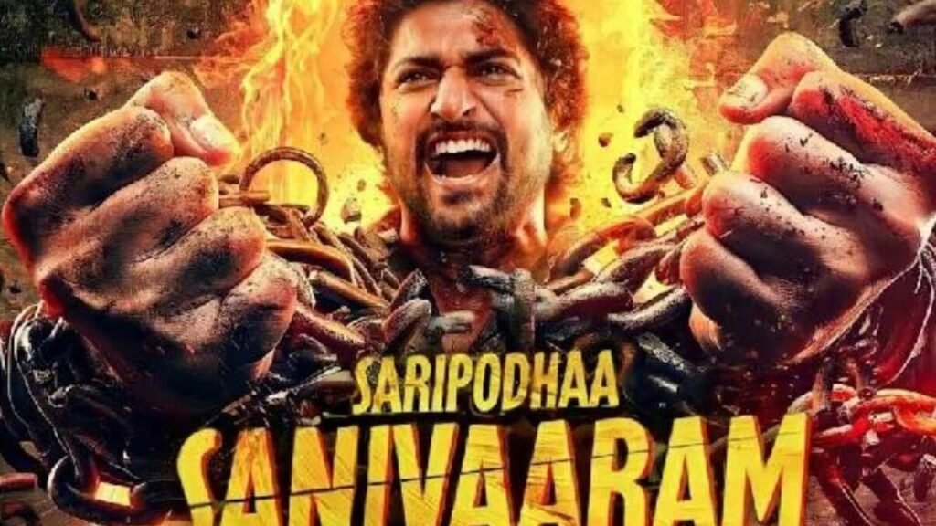 Saripodhaa Sanivaaram Telugu Movie on Netflix